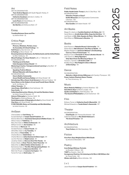 March 2025 Print Issue