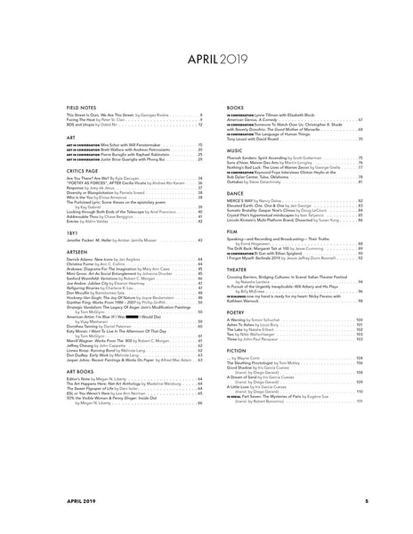 April 2019 Print Issue