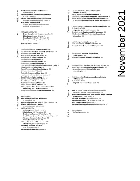 November 2021 Print Issue