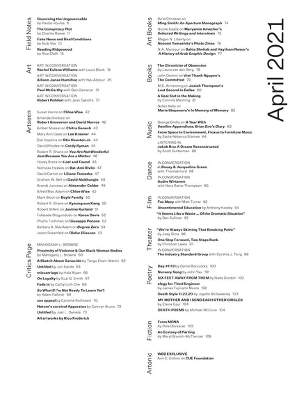 April 2021 Print Issue
