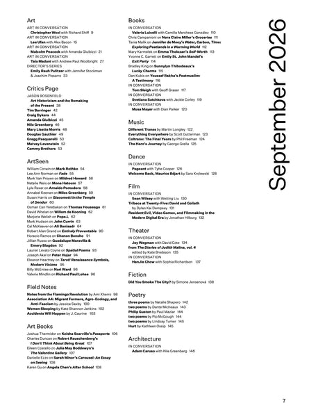 September 2026 Print Issue