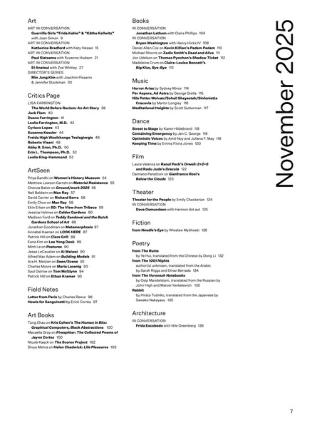 November 2025 Print Issue